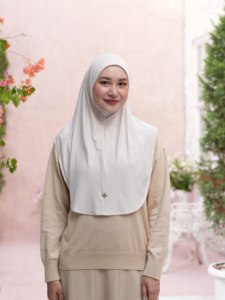 Robe de mariée musulmane élégante en polyester et mousseline côtelée ornée de strass, avec châle hijab abaya, design turquoise, toutes saisons 2026 - Product Image 6