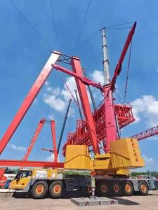 Grúa sobre camión SANY 900T usada, potente y versátil, grúa todoterreno con retracción rápida, grúa hidráulica giratoria para proyectos de reubicación - Product Image 3