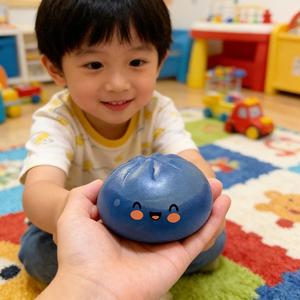 Juguete Antiestrés Gigante Realista de Dumpling, Bola de Goma Suave con Forma de Bola de Masa para Descomprimir, 14+ Años, Regalo Creativo y Divertido - Product Image 3