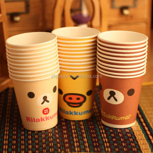 Gobelets En Carton Hospitality Cup 9OZ B Venta al por mayor Desechable Logotipo personalizado Vasos <span class=keywords><strong>de</strong></span> papel <span class=keywords><strong>de</strong></span> pared simple Vasos <span class=keywords><strong>de</strong></span> papel <span class=keywords><strong>para</strong></span> jugo/té <span class=keywords><strong>de</strong></span> la leche/café - Product Image 4