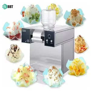 Máquina comercial coreana Bingsu para fazer gelo floco de neve e leite, mini máquina comercial de chocolate