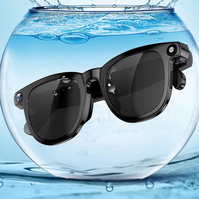 Polarized Lens Smart Music Sunglasses with Discreet Camera