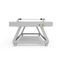 Nouveau Smart 2.5m Large Format Manuel Plastifieuse À Froid Poste De Travail Plastifieuse En Verre À Plat Poste De Travail Table Plastifieuse Machine