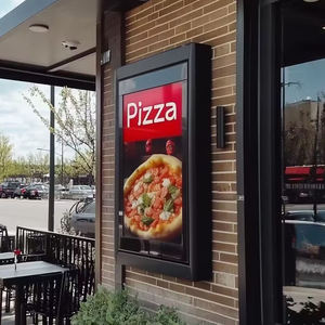 98 inch màn hình quảng cáo ngoài trời không thấm nước <span class=keywords><strong>LCD</strong></span> kỹ thuật số biển treo tường quảng cáo hiển thị - Product Image 1