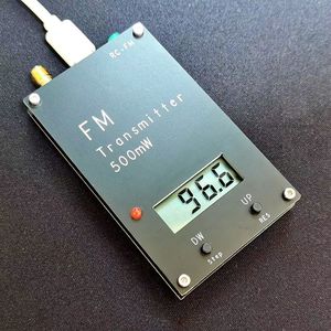 Émetteur FM stéréo 76-108 MHz 0,5 W 500 mW avec affichage numérique, portée longue distance 2000 m - Product Image 2