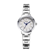 Montre à quartz pour femme Goldie GEDI, étanche, avec bracelet en alliage, petit modèle, élégante, à aiguilles, ornée de diamants, pour étudiantes, vente en gros
