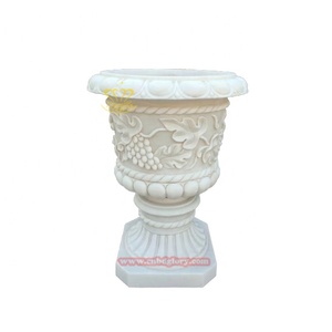 <span class=keywords><strong>Maceta</strong></span> de Mármol para Jardín, Diseño Moderno, Ecológica y Duradera - Product Image 1