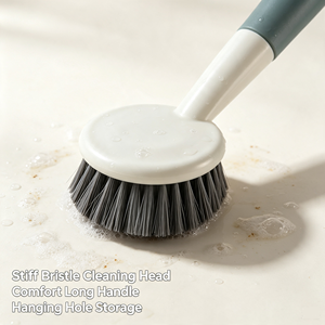 Brosse de nettoyage de cuisine personnalisée avec poils pour casseroles et bols, brosse pour évier de cuisine, brosse à récurer les casseroles - Product Image 4