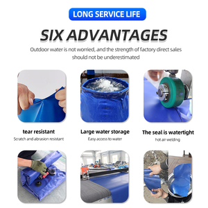 Citerne de Stockage d'<span class=keywords><strong>Eau</strong></span> en <span class=keywords><strong>PVC</strong></span> Pliable, Flexible et Personnalisée de 100L, 200L, 1000L, 2000L, 5000L, 100000 Litres pour Eaux Usées Agricoles - Product Image 4