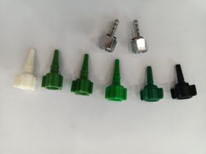 Adaptor pohon Natal, konektor tabung oksigen hijau konektor pohon Natal, puting putar mur, adaptor Barb putar pohon Natal - Product Image 5