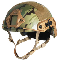 Casque tactique anti-choc Casque MH rapide épaisseur 6mm avec système de réglage intérieur OPS Casque de protection