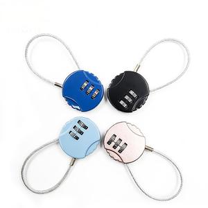 Fil d'acier mince mot de passe <span class=keywords><strong>cadenas</strong></span> en alliage de zinc étudiant dortoir armoire <span class=keywords><strong>code</strong></span> serrure <span class=keywords><strong>sécurité</strong></span> bagages <span class=keywords><strong>cadenas</strong></span> en gros - Product Image 1