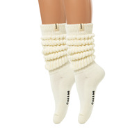 Chaussettes pour femmes avec logo personnalisé, chaussettes en coton respirantes et douces pour garder les pieds au chaud, chaussettes amples pour femmes, vente en gros