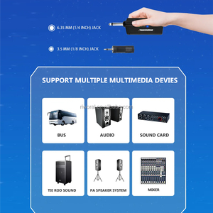 Cầm tay không dây Mic chất lượng cao UHF có thể sạc lại hệ thống Micro không dây - Product Image 4