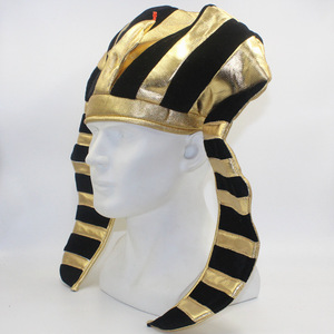 Halloween Party Costume <strong>Easter</strong> <strong>Hat</strong> Gold Egyptian Pharaoh <strong>Hat</strong> - Product Image 6