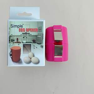 Nouvel ouvre-œuf en acier pour œufs durs ou crus, outil de cuisine créatif pour ouvrir les coquilles d'œufs - Product Image 6