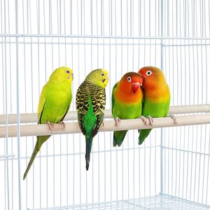 Cages à oiseaux pliables en fil de fer blanc 76 x 45 x 45 cm, multicolores, pour perruches, perroquets et reproduction - Design classique pour le voyage - Product Image 4