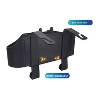 Nouvel Organisateur Multifonctionnel pour Siège Arrière de Voiture en ABS – Boîte de Rangement, Support à Crochets, Porte-Gobelet, Boîte à Mouchoirs
