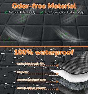 ผ้าคลุมเบาะรถยนต์พับได้กันน้ำได้เปลญวนสำหรับสุนัขสัตว์เลี้ยง - Product Image 2