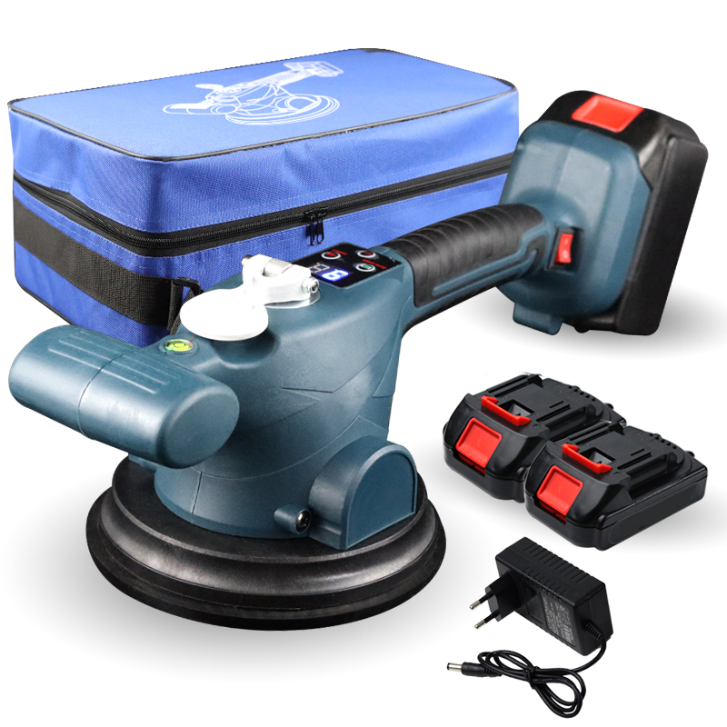 Intelligent Adjustable Electric Tile Auto Leveling Tiler Tiling Vibration Tool Professional Vibrator for Tile Laying Plastering