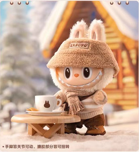 Poopmart Officiel Original the MONSTERS DRESS BE LATTE LABUBUU Poupée en vinyle et peluche Latte, Art décoratif tendance et de collection, Cadeau - Product Image 3