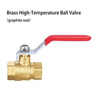 3/4 vanne à gaz en laiton forgé avec support d'eau manuel fileté mâle et femelle OEM personnalisable pour toutes les tailles