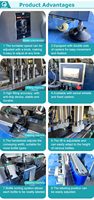 Ligne de production d'eau minérale OCEAN Petite machine automatique de remplissage et de capsulage pour bouteilles en verre