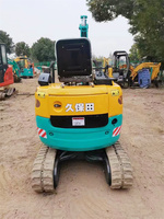 Usado para Kubota U17 Mini Excavator Original Japan Rubber Track Good Condition Core Components Incluye Motor Bomba Caja de cambios