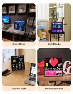 <span class=keywords><strong>Divoom</strong></span> Pixoo-64 WiFi <span class=keywords><strong>Pixel</strong></span> Cloud, Marco Digital con Control por Aplicación, Pantalla LED, Pantalla Profesional Alibaba - Product Image 5