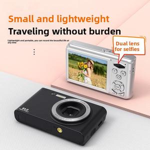Cámara CCD Retro de Nuevo Estilo DLC <span class=keywords><strong>C6A</strong></span>, Lente Dual, Grabación Ultra HD 4K, Zoom 18X, Pantalla LCD de 2.8 Pulgadas para Viajes, Campus y Vlogs - Product Image 5