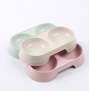 ชามอาหารสัตว์เลี้ยงแบบคู่ ชามน้ำสำหรับสัตว์เลี้ยง ขายดี - Product Image 2