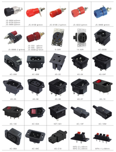 IEC 320 C14 3 Pin 10A 250V AC Residential/General-Purpose <strong>Tabletop</strong> Socket with Rocker Switch Quick-blow Fuse and Switch - Product Image 6