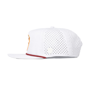 NOANOA Fábrica de tela de poliéster impermeable personalizada cuerda perforada bolsillo oculto gorra Snapback - Product Image 3