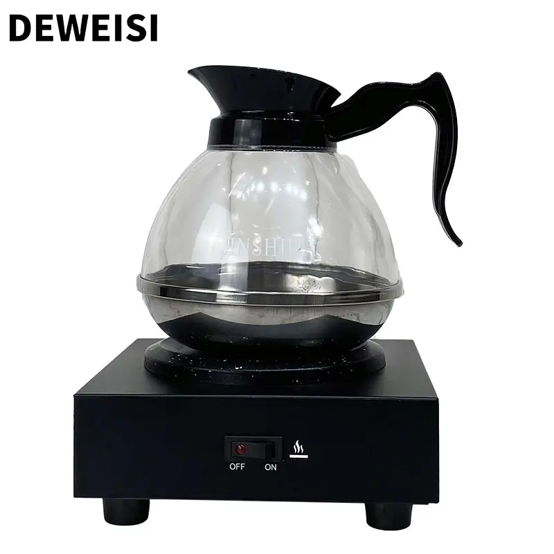 DEWEISIコーヒーカップウォーマーデスク温度設定用電気加熱プレートコーヒーウォーマー飲料用ティーミルクキャンドルワックス