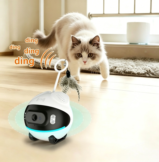 2026 Good Quality Whole-house Portable Wireless Interact Camera Home Smart Walking Companion Pet Monitoring Robot