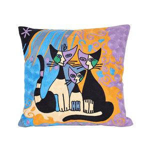 Spedizione veloce bizzarro e creativo cuscino con ricamo a maglia per uso personalizzato di decorazione regalo di Halloween in casa - Product Image 4