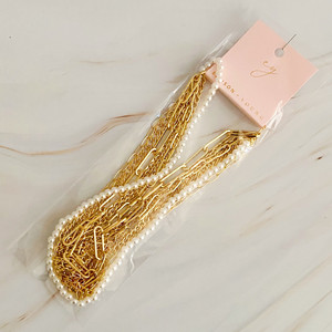 Collana di Perle a Catene Multiple - Product Image 4