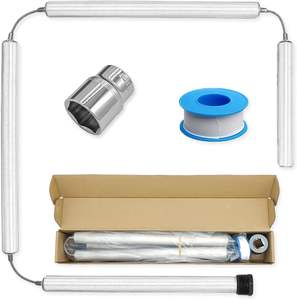 Pièces de rechange personnalisées Calefont, tige d'anode en zinc en aluminium de 44 ", filetage de 0.8" de diamètre pour G-E R-heem R-<span class=keywords><strong>eliance</strong></span> K-enmore chauffe-eau - Product Image 4