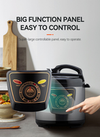 Autocuiseur électrique 5L 6L Mécanique Cuiseur à vapeur lente Multifonction Micro Large Smart High Pressure Cooker Household