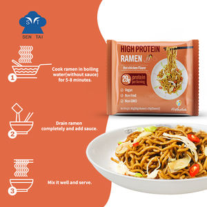 Kızarmış olmayan yüksek <span class=keywords><strong>Protein</strong></span> Ramen baharatlı tavuk lezzet 29g <span class=keywords><strong>Protein</strong></span> <span class=keywords><strong>Vegan</strong></span> karışık erişte - Product Image 4