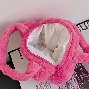 Nuova Borsa a Tracolla per Bambini a Forma di Orsetto <span class=keywords><strong>Fragola</strong></span> Cartoon, Borsa Portatile a Mano e Tracolla per Signore - Product Image 6
