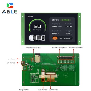 หน้าจอสัมผัส TFT LCD ขนาด 7 นิ้ว 800x480 ของ HK Able พร้อมบอร์ดพัฒนาโมดูล ESP32-S3 MCU สำหรับบ้านอัจฉริยะ HMI AIOT คอนโซลอัจฉริยะ - Product Image 3