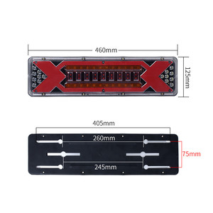 ไฟท้ายรถบรรทุก LED 24V พร้อมแผงนำแสงสำหรับรถบรรทุกขนส่งสินค้าทางการเกษตร - Product Image 2