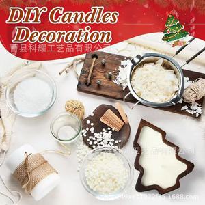 Wooden Christmas Tree <b>Candle</b> <b>Mold</b> Tray Custom Shape For Holiday Decoration Craft DIY <b>Candle</b> Making Kits - Product Image 4