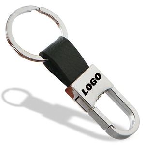 High End Good Quality Men's Key Chain <b>Leather</b> <b>Keychain</b> Metal Car Keyring Activity Small Gift - Product Image 1