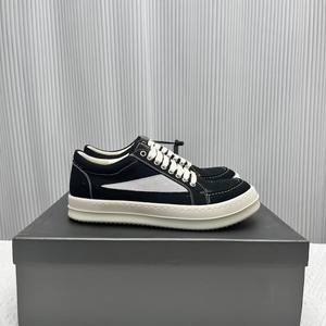 Chaussures de marche confortables à lacets noires pour hommes et femmes, baskets basses décontractées à semelle épaisse de haute qualité - Product Image 3