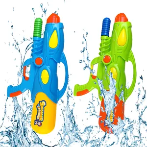 Plastic Swim Pool Water Gun Outdoor Plastic Sniper Water Squirt Toy Big Capacity Bottle Pumping Water Gun