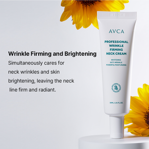 Crème anti-rides pour le cou et le décolleté au collagène AVCA 30 ml, soin de la peau coréen professionnel, raffermissant, liftant, anti-âge pour tous les types de peau - Product Image 5