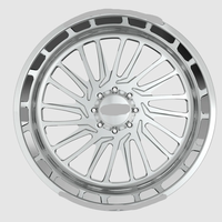 Jantes de camion forgées polies sur mesure SL 28X14 30X14 26X10 24X12 avec entraxes 8X165.1 8X170 6X139.7 pour RAM 2500 Sierra 1500
