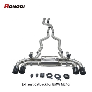 Échappement Valvetronic pour BMW G20 M240i G42 B58, silencieux à clapets, tuyaux d'échappement en acier inoxydable 304 - Product Image 1